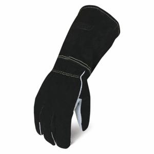 IRONCLAD WMIG-04-L Schweißerhandschuhe, gerader Daumen, Rindsleder, Handschuhgröße L, 1 Stück | CR4XGJ 165P92