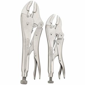 IRWIN INDUSTRIAL TOOLS 1771879 Locking Pliers Set, Curved, 1 1/2 in 1 7/8 Inch Max Jaw Opening | CR4XYN 45PD80