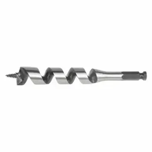 IRWIN INDUSTRIAL TOOLS 1779347 Auger Drill Bit, 1 1/8 Inch Drill Bit Size, 7 1/2 Inch Length, Ship | CR4XLD 53WC52