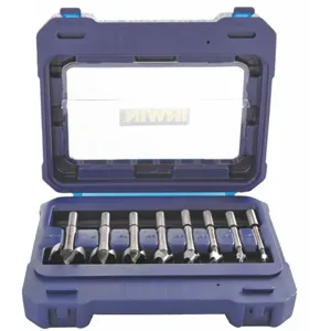 IRWIN INDUSTRIAL TOOLS 1966892 Forstner Wood Drilling Bit Set, 8 Pieces | CD3LGB 53DN62