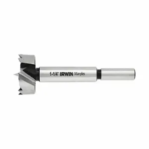 IRWIN INDUSTRIAL TOOLS 1966932 Wood Drilling Bit, 1 1/4 Inch Drill Bit Size, 3 1/2 Inch Overall Length | CR4XZB 53DN54