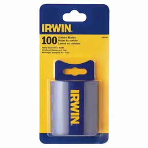 IRWIN INDUSTRIAL TOOLS 2083200 Utility Blade, 3/4 Inch Blade Width, 0.03125 Inch Blade Thickness | CR4XXQ 100U96