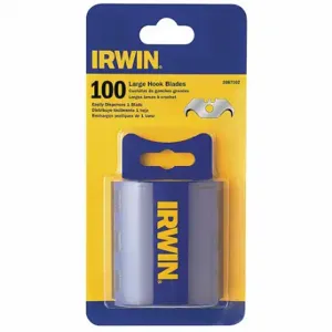 IRWIN INDUSTRIAL TOOLS 2087102 Utility Blade, 3/4 Inch Blade Width, 0.03125 Inch Blade Thickness | CR4XXT 3KJC2