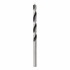 IRWIN INDUSTRIAL TOOLS 49613 Brad Drill Bits, 3/16 Inch Drill Bit Size, 3 3/8 Inch Length, 3/16 Inch Shank Dia. | CH9TNB 783YX5