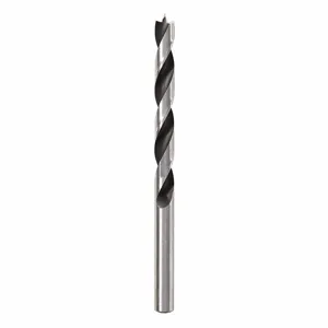 IRWIN INDUSTRIAL TOOLS 49615 Brad Drill Bits, 5/16 Inch Drill Bit Size, 4 9/16 Inch Length, 5/16 Inch Shank Dia. | CH9TND 783YX6