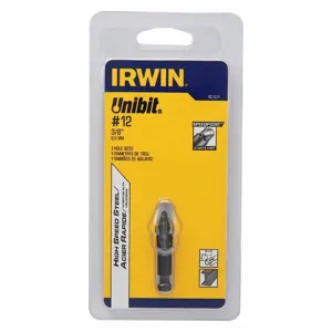 IRWIN INDUSTRIAL TOOLS 10312ZR 12 3/8IN - Single Hole Size | CV4KKY 35T742