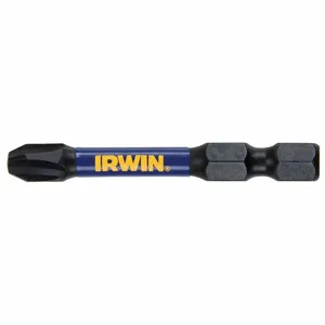 IRWIN INDUSTRIAL TOOLS IWAF32PH3B10 Impact Driver Bits, #3 Tool Tip Size, 2 Inch Bit Length, Hex Shank, 10Pk | CJ2PAT 783HT7