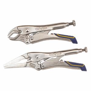 IRWIN INDUSTRIAL TOOLS IRHT82571 Locking Pliers Set, Curved, 1 1/8 in 2 Inch Max Jaw Opening, 5 in 6 Inch Overall Length | CR4XYU 54ZF88