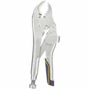 IRWIN INDUSTRIAL TOOLS IRHT82573 Locking Plier, Curved, Quick Release, 1 7/8 Inch Max Jaw Opening, 10 Inch Overall Length | CR4XXZ 54ZF90