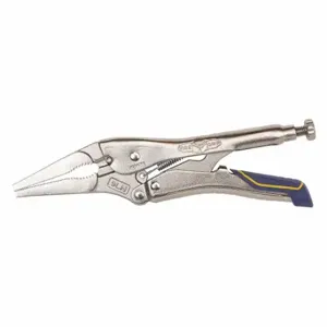 IRWIN INDUSTRIAL TOOLS IRHT82582 Locking Plier, Long Nose, Quick Release, 2 3/4 Inch Max Jaw Opening, 9 Inch Overall Length | CR4XYD 54ZF98