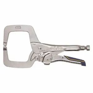 IRWIN INDUSTRIAL TOOLS IRHT82584 VISE-GRIP Locking C-Clamp, Fixed, 4 Inch Max Jaw Opening, 2 5/8 Inch Throat Dp | CR4XXU 54ZG01