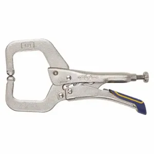 IRWIN INDUSTRIAL TOOLS IRHT82585 VISE-GRIP Locking C-Clamp, Fixed, 2 1/4 Inch Max Jaw Opening, 1 1/2 Inch Throat Dp | CR4XYH 54ZG02