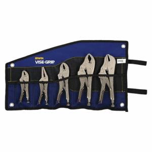 IRWIN INDUSTRIAL TOOLS IRHT82593 Locking Pliers Set, Curved, 1 1/8 in 1 1/2 in 1 7/8 in 2 Inch Max Jaw Opening | CR4XYR 54ZG10