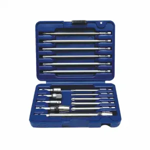 IRWIN INDUSTRIAL TOOLS IWAF1216 Insert Bit Set, Insert Bit Set, 16 No. of Pieces, 1/4 Inch Hex Shank Size, Steel | CU4WDX 55KH91