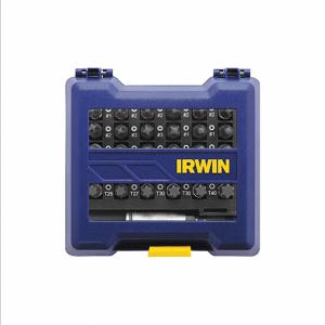 IRWIN INDUSTRIAL TOOLS IWAF1331 Insert Bit Set, 1/4 Inch Hex Shank Size, Pack Of 31, Steel | CN2RKK 1866985 / 30TF47