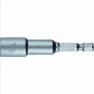 IRWIN INDUSTRIAL TOOLS IWAF24338 Nutsetter, English/Imperial, 3/8 Inch Fastening Size, 2 9/16 Inch Length, Magnetized Tip | CN2RPL 3051016 / 1AVC7