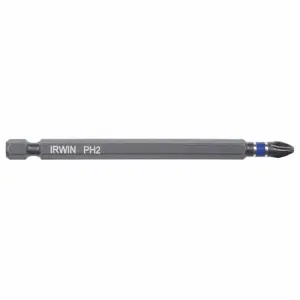 IRWIN INDUSTRIAL TOOLS IWAF31PH1-2 Insert Bit, PH1 Fastening Tool Tip Size, 3 1/2 Inch Overall Bit Length | CR4XRB 55KG67