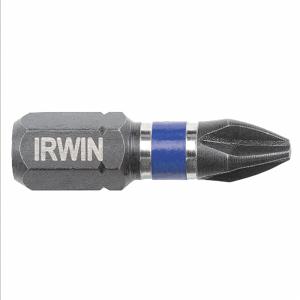 IRWIN INDUSTRIAL TOOLS IWAF31PH22 Insert Bit, PH2 Tool Tip Size, 1 Inch Bit Length, 1/4 Inch Hex Shank Size, Pack Of 2 | CN2RKU 1837328 / 34E468