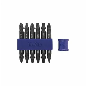 IRWIN INDUSTRIAL TOOLS IWAF32DEMIX6 Insert Bit Set, 1/4 Inch Hex Shank Size, Steel, Pack Of 6 | CN2RKP 1903525 / 30TH77