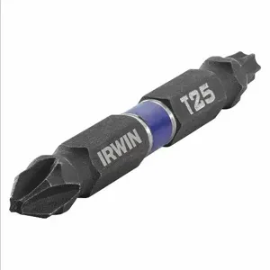 IRWIN INDUSTRIAL TOOLS IWAF32DEP2T252 Power Bit, PH2/TX25 Fastening Tool Tip Size, 2 1/2 Inch Bit Length, Hex Shank, Pack Of 2 | CN2RQU 1892014 / 30TG98