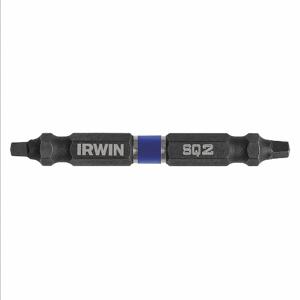 IRWIN INDUSTRIAL TOOLS IWAF32DESQ2-2 Insert Bit, 2 1/2 Inch Bit Length, 1/4 Inch Hex Shank Size, Pack Of 2 | CN2RLG 1870986 / 30TH34