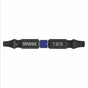 IRWIN INDUSTRIAL TOOLS IWAF32DET20T252 Insert Bit, 2 1/2 Inch Bit Length, Hex Shank, Steel, Pack Of 2 | CN2RYL 1892008 / 30TG92