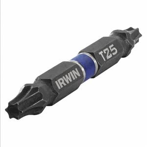 IRWIN INDUSTRIAL TOOLS IWAF32DETX252 Power Bit, 2 1/2 Zoll Bitlänge, 1/4 Zoll Sechskantschaftgröße, 2er-Pack | CN2RQZ 1892009 / 30TG93