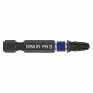 IRWIN INDUSTRIAL TOOLS IWAF32PH32 Insert Bit, PH3 Fastening Tool Tip Size, 2 Inch Overall Bit Length | CR4XRH 55KH09