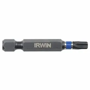 IRWIN INDUSTRIAL TOOLS IWAF32TX302 Power Bit, T30 Fastening Tool Tip Size, 2 Inch Bit Length, 1/4 Inch Hex Shank Size, 2 PK | CR4XUW 55EW40