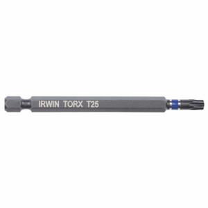 IRWIN INDUSTRIAL TOOLS IWAF33TX20 Einsatzbit, T20-Befestigungswerkzeugspitzengröße, 3 1/2 Zoll Gesamtlänge des Bits | CR4XTE 55KH17