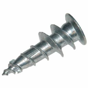 ITW 5052907 BUILDEX Wall Anchor, 1 1/8 Inch Overall Length, #8 to #18 Thread Size, Zinc Alloy, Waxed | CR4YAR 60RF01