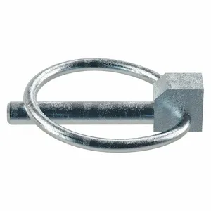 ITW BEE LEITZKE WWG-LPCZ-250-1250 Lynch Pin, C1010 And C1020 Grade, 1/4 Inch Pin Dia., 5PK | CG8VXJ 49EV10