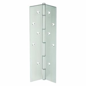 IVES 700 95IN 32D Continuous Hinge, Stainless Steel, 95 1/25 Inch Door Leaf Ht, 2 1/4 Inch Door Leaf Wd | CR4YCD 46TM46