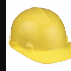 JACKSON SAFETY 14833 Hard Hat, Front Brim Head Protection, ANSI Classification Type 1, Class E, Yellow | CR4YED 33VA79