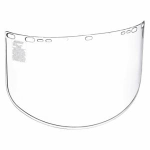 JACKSON SAFETY 29084 Face Shield, Clear, Uncoated, Polycarbonate, 9 Inch Visor Height, 15 1/2 Inch Visor Width | CR4YDR 33VA20