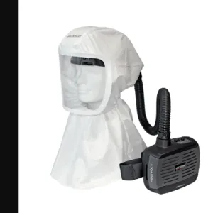 JACKSON SAFETY 40070 PAPR System, Soft Hood, White | CF4RUT