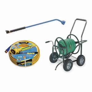 JACKSON SAFETY 4008200AGR Portable Hose Cart, 4 Wheels | CV4NRD 7A0A0