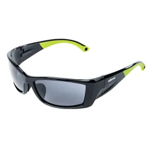 JACKSON SAFETY S72401 Safety Glasses, Smoke Tint, HC/AF Coating, Black/Green, Pk 12 | CF4TEC