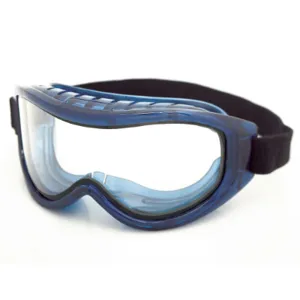 JACKSON SAFETY S80200 Goggles, Industrial Dual Lens, Indirect Vent, Clear Tint, HC/AF, Blue | CF4TEF