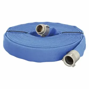 JAFLINE G51H15LNB100N Fire Hose, Attack Fire Hose, Double Jacket, 1 1/2 Inch Hose Inside Dia, 100 ft Hose Length | CR4YGJ 53KA93