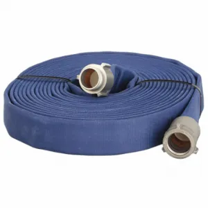 JAFLINE G51H15LNB50P Fire Hose, Attack Fire Hose, Double Jacket, 1 1/2 Inch Hose Inside Dia, 50 ft Hose Length | CR4YGU 404N85