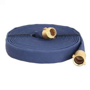 JAFLINE G51H15LNB100NB Fire Hose, Attack Fire Hose, Double Jacket, 1 1/2 Inch Hose Inside Dia, 100 ft Hose Length | CR4YGH 404P46