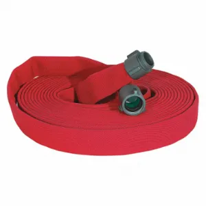 JAFLINE G51H175LNR50NB Fire Hose, Attack Fire Hose, Double Jacket, 1 3/4 Inch Hose Inside Dia, 50 ft Hose Length | CR4YHL 404P23