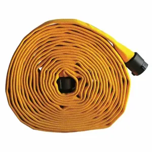 JAFLINE G51H2LNY50N Fire Hose, Attack Fire Hose, Double Jacket, 2 Inch Hose Inside Dia, 50 ft Hose Length | CR4YHZ 53KA97