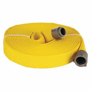 JAFLINE G52H2HDY50N HD Fire Hose, Attack Fire Hose, Double Jacket, 2 Inch Hose Inside Dia, 50 ft Hose Length | CR4YKH 53KA84