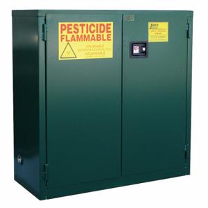 JAMCO FK18 Pesticides Safety Cabinet, 18 gal, Green, Self-Closing, 2 Shelves | CR4YMB 515X85