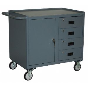 JAMCO JF236R700GP Mobile Cabinet Workbench, Steel, 27 Inch Depth, 36 Inch Height, 42 Inch W | CD2KMD 8EEJ8