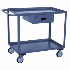 JAMCO LK336P500GP Utility Cart With Lipped Metal Shelves, 1200 Lb Load Capacity, 36 Inch X 30 Inch | CR4YNE 8ER52