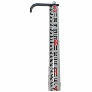 JAMESON TP-125N Telescoping Measuring Pole, 25 Ft Length, Fiberglass, Multipurpose, Tp-125M, Tp-136M | CR4YRL 10F481