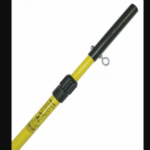 JAMESON TP-14F Telescoping Pole, 14 ft Length, Fiberglass, Multipurpose, PS-3FP | CR4YRM 9R636